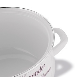 Garnek emaliowany Tadar Lawenda 5 l