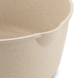 Garnek indukcyjny z pokrywką Konighoffer Creamy Marble 2,5 l