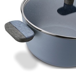 Garnek na indukcję non stick z pokrywką Starke Pro Double 1,45 l