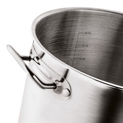 Garnek nierdzewny gastronomiczny Tadar Supreme 20,5 l na indukcję