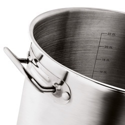 Garnek nierdzewny gastronomiczny Tadar Supreme 25 l na indukcję