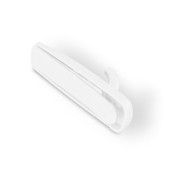 Haczyki samoprzylepne 2 sztuki białe Tadar Quickfix 7,5 x 2,3 x 2,8 cm