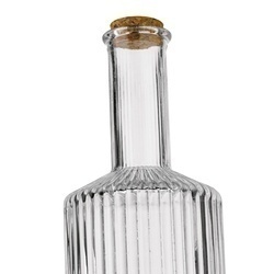 Karafka szklana z korkiem Tadar Strip 500 ml 