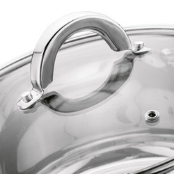 Komplet 3 garnków stalowych Tadar Roger II 16 cm 20 cm 24 cm