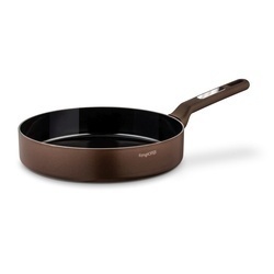 Komplet 3 patelni ceramicznych z pokrywkami Konighoffer 20 cm 24 cm 28 cm i łopatka