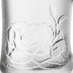 Komplet 6 kubków szklanych Tadar Róża 220 ml 
