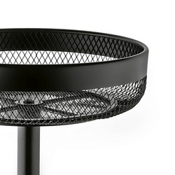 Koszyk na owoce dwupoziomowy Konighoffer Harmony 31 x 30 cm czarny