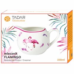 Mlecznik porcelanowy Tadar Flamingo 230 ml