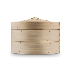 Parowar bambusowy Tadar dwupoziomowy 20 cm