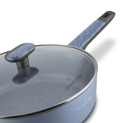 Patelnia głęboka na indukcję non stick z pokrywką Starke Pro Double 28 cm