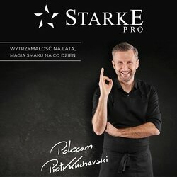 Patelnia na indukcję marmurowa Starke Pro Luxury Grey 20 cm