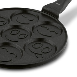 Patelnia non-stick do pancakes i placków Tadar Emotki 26,5 cm indukcja