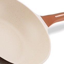 Patelnia WOK na indukcję Starke Pro Texture Copper 28 x 8 cm