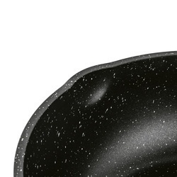 Patelnia WOK na indukcję z pokrywką Starke Pro Yasai 30 cm