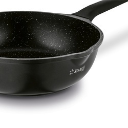 Patelnia WOK na indukcję z pokrywką Starke Pro Yasai 32 cm