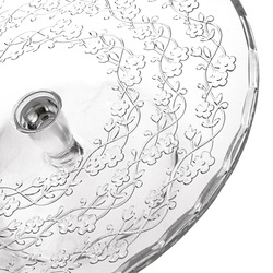 Patera szklana na nóżce Tadar Sally 29 cm okrągła