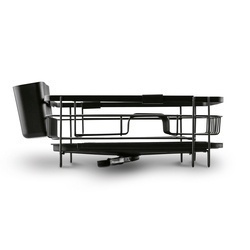Suszarka do naczyń z ociekaczem i tacą Konighoffer 53 x 30 x 15,5 cm czarna