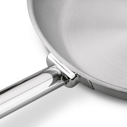 Zestaw 2 patelni stalowych na indukcję Starke Pro Gastro 24 cm 28 cm 