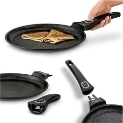 Zestaw 3 patelni marmurowych na indukcję Starke Pro Svart Marble 20 cm 24 cm 28 cm