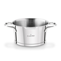 Zestaw garnków nierdzewnych z pokrywkami Starke Pro Speziale 8 elementów