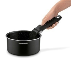 Zestaw garnków z odpinaną rączką Konighoffer Spinel Black 4 elementy indukcja 