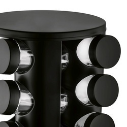 Zestaw przyprawników Konighoffer Favaro 21 elementów czarny