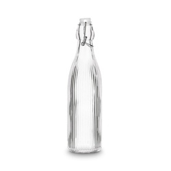 Butelka szklana z klipsem Tadar Paski 550 ml