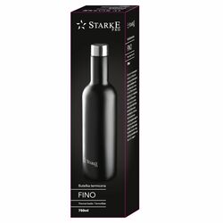 Butelka termiczna Starke Pro Fino 750 ml czarna
