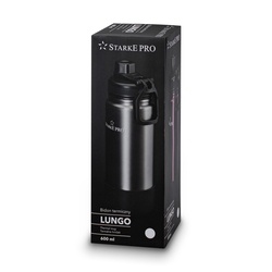 Butelka termiczna Starke Pro Lungo 600 ml srebrna