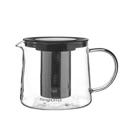 Dzbanek do herbaty z zaparzaczem i podgrzewaczem ceramicznym Konighoffer Andrea 1,5 l