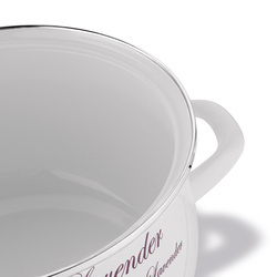 Garnek emaliowany Tadar Lawenda 1,6 l