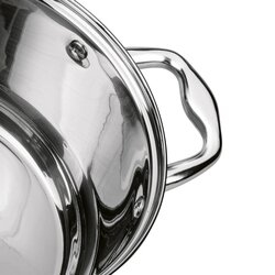 Garnek nierdzewny z pokrywką Tadar Alma 1,8 l