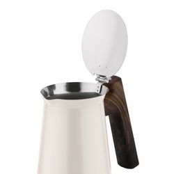 Kawiarka nierdzewna Konighoffer Cortado 6 filiżanek kremowa