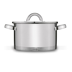 Zestaw nierdzewnych garnków na indukcję Konighoffer Petra 8 elementów