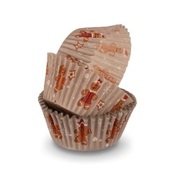 Papierowe papilotki do muffinek Tadar Gingerbread 60 sztuk