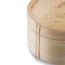 Parowar bambusowy Tadar dwupoziomowy 20 cm