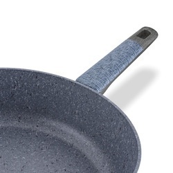 Patelnia głęboka na indukcję non stick z pokrywką Starke Pro Double 24 cm