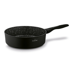 Patelnia indukcyjna głęboka non-stick z pokrywką Starke Pro Sesar 26 cm