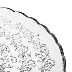 Patera szklana na nóżce Tadar Sally 29 cm okrągła