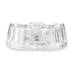Podgrzewacz szklany do dzbanka na tealight Tadar Serduszka 14,2 x 5,3 cm