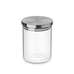 Pojemnik szklany z pokrywką na produkty sypkie Tadar Kimi 700 ml