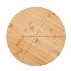 Radełko i deska do pizzy bambusowa Tadar 33 x 1,5 cm