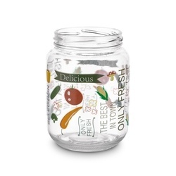 Słoiki szklane z metalową zakrętką Tadar Papryka 650 ml 6 sztuk