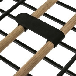 Suszarka balkonowa Konighoffer Spring Black Wooden 174 x 61 x 108 cm