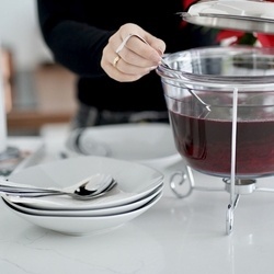 Talerz głęboki kwadratowy Tadar Dolce Vita 21,5 cm