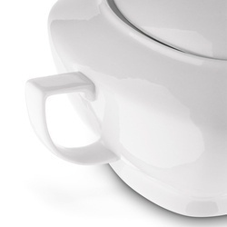 Waza do zupy porcelanowa Tadar II 3 l biała