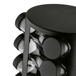 Zestaw przyprawników Konighoffer Favaro 21 elementów czarny