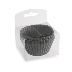 Foremki papilotki do pieczenia muffinek i babeczek Tadar Silico 6 sztuk