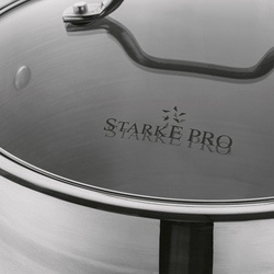 Garnek gastronomiczny z pokrywką Starke Pro Premio Alto II 22,2 l