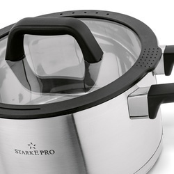 	Garnek nierdzewny z pokrywką Starke Pro Rigor 1,7 l